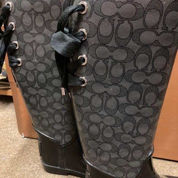 COACH Rain Boots - Picture 2 of 16